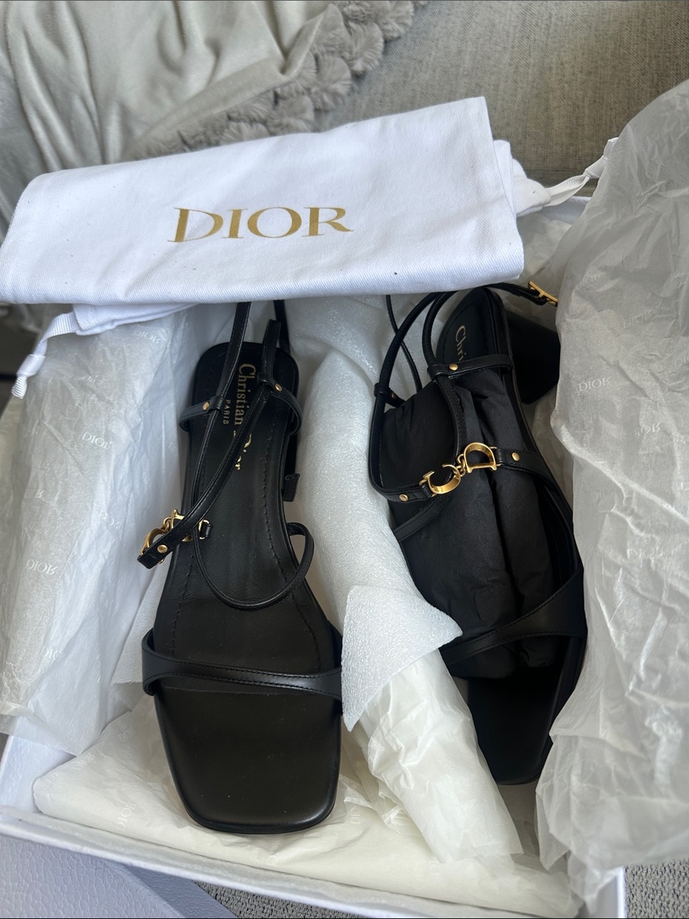 Christian Dior - C'est Dior Heeled
Sandal - Calfskin - Picture 7 of 8
